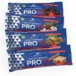 Barretta proteica PRO 30 recupero massa muscolare. PRO 30 Proteinriegel für Sportler.
