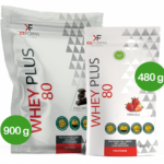Proteine whey concentrate WHEY PLUS 80 sviluppo muscolare Dose WHEY PROTEIN PLUS 80 – Molkenproteinpulver.