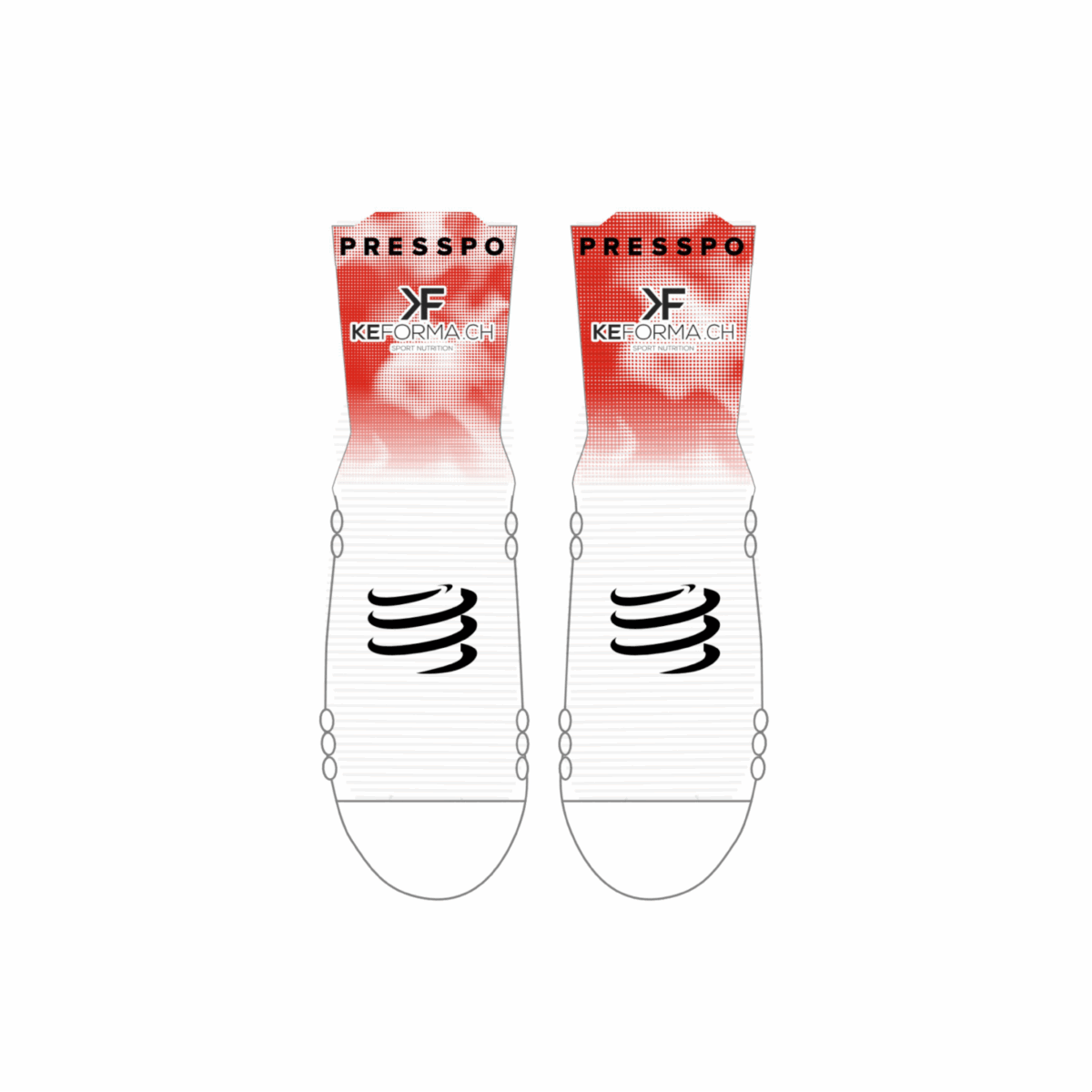 PRO-RACING-RUN-V40-F Calze Trail V 4.0 KeFORMA.CH By Compressport - immagine 1