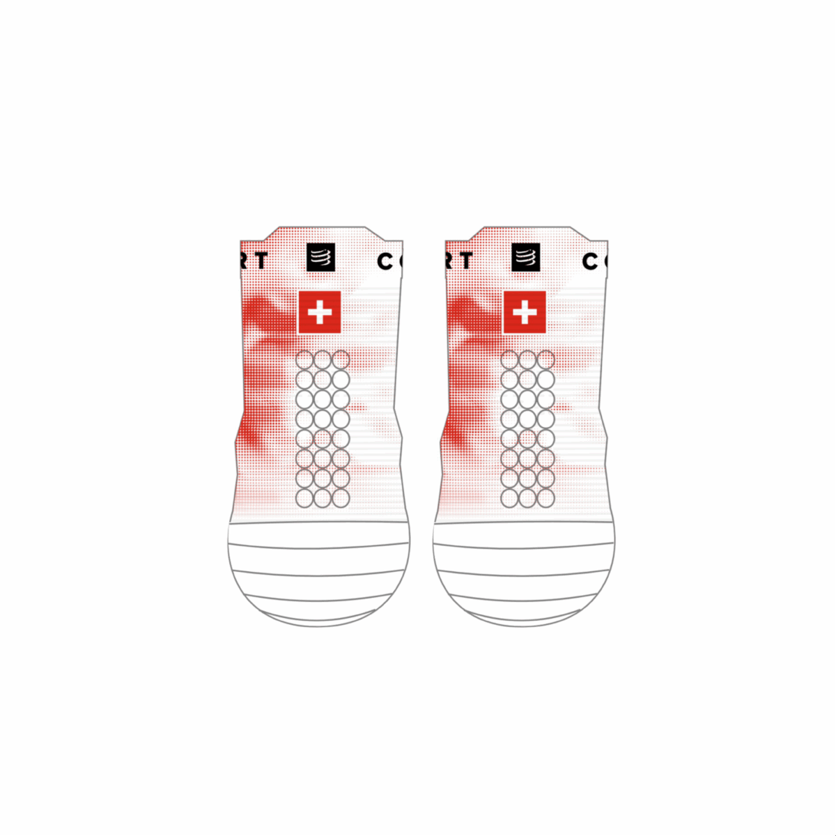 Calze Trail V 4.0 KeFORMA.CH By Compressport - immagine 2
